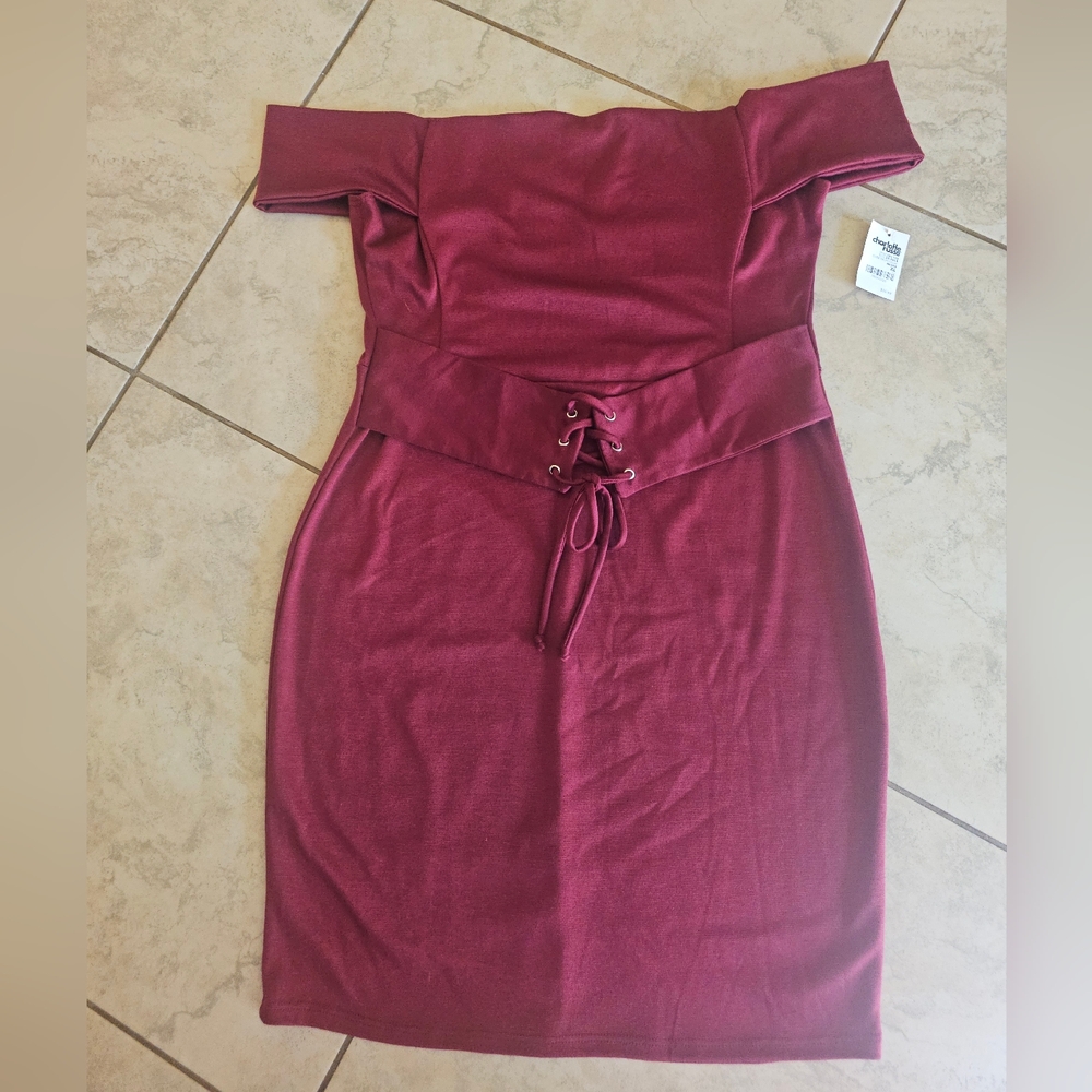 Forever 21 Off The Shoulder Midi Dress
